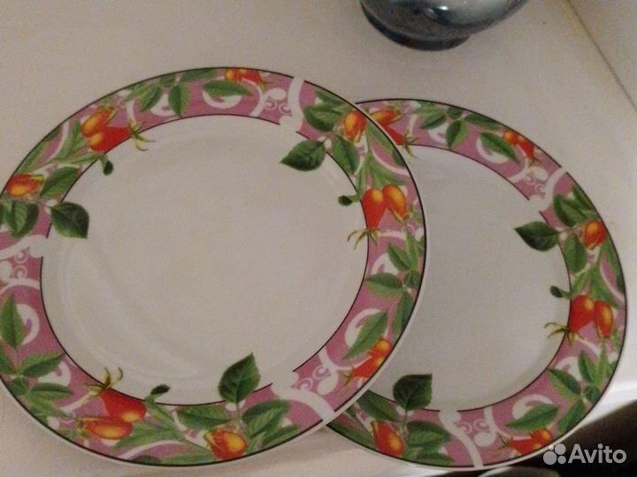 Наборы, тарелочки, фарфор. Винтаж