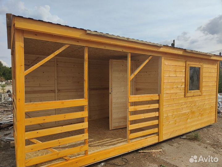 Утепленные бытовки от производителя