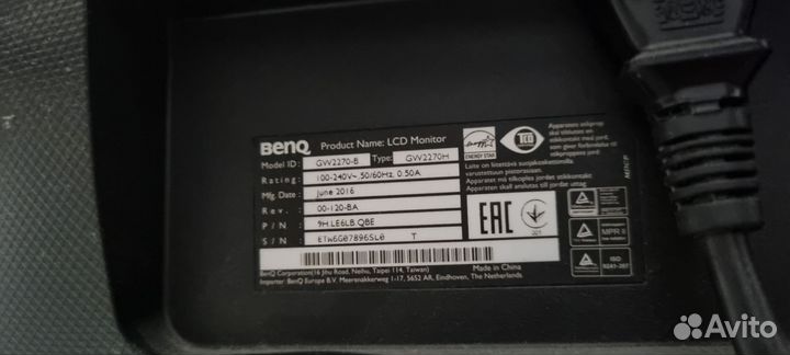 Монитор BenQ GW 2270-B