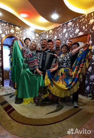 Баянист на праздник