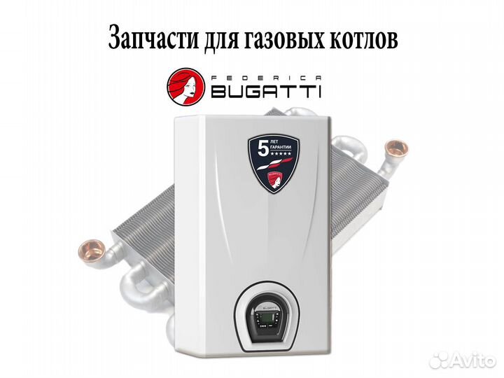 Газовый котел-сервис Federica Bugatti