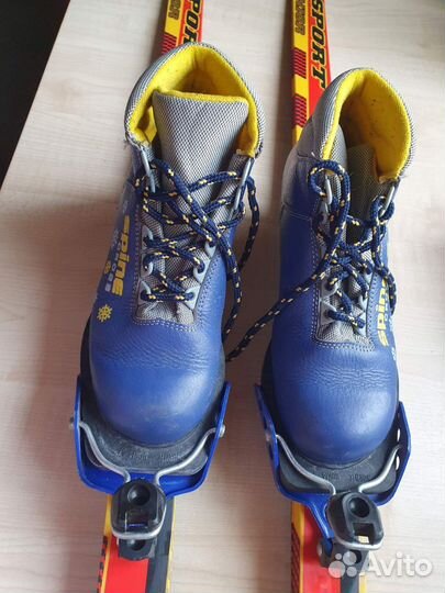 Лыжные ботинки alpina детские 35