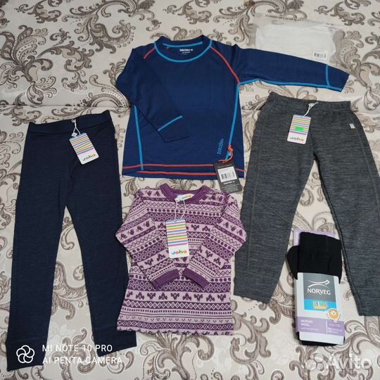 Новое термобелье Joha Norveg Isbjorn носки Joha