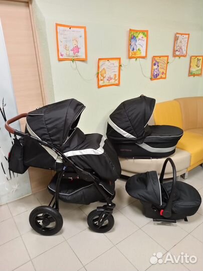 Стильная и компактная коляска Verdi Optima 3 в 1