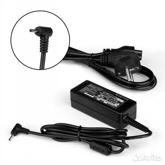 Зарядное у-во для asus 19V 1.58A Eee PC 1005, 1101