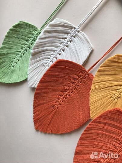 Настенное панно в технике макраме