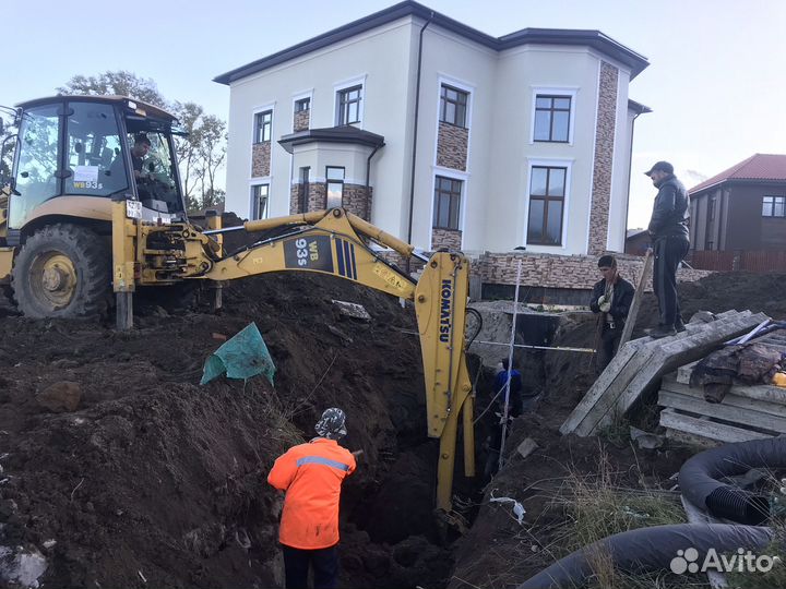 Аренда экскаватора погрузчика