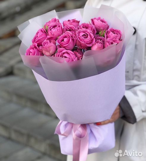 Букеты Кустовых Роз. Подарок Девушке