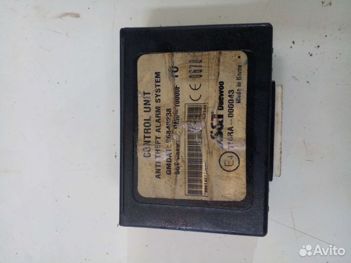 Блок управления центральным замком chevrolet aveo