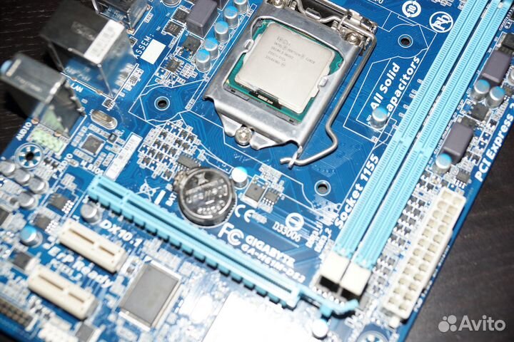 Материнская плата LGA1155 Gigabyte GA-H61M-DS2