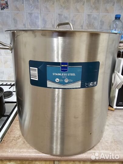Кастрюля из нержавейки большая