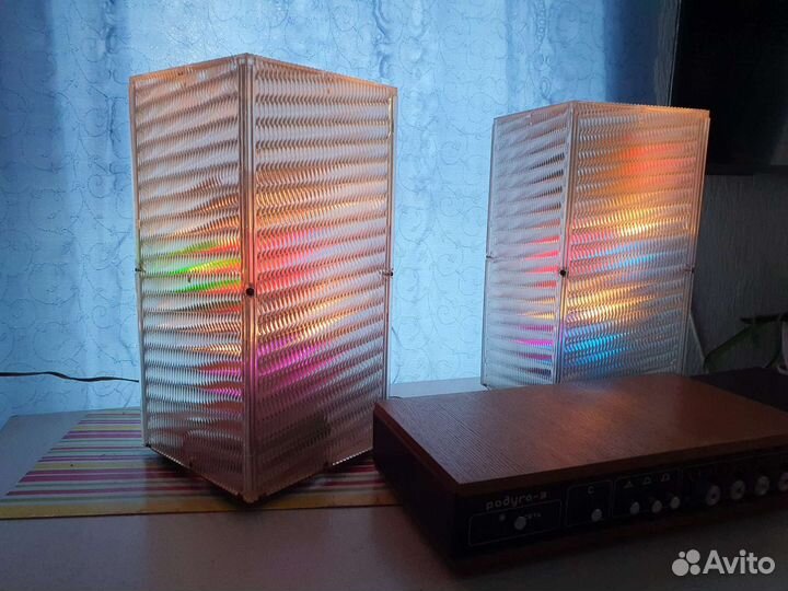 Светомузыка цветомузыка СССР Радуга