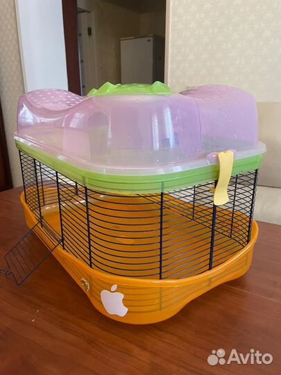 Клетка для грызунов. Большая, двух этажная