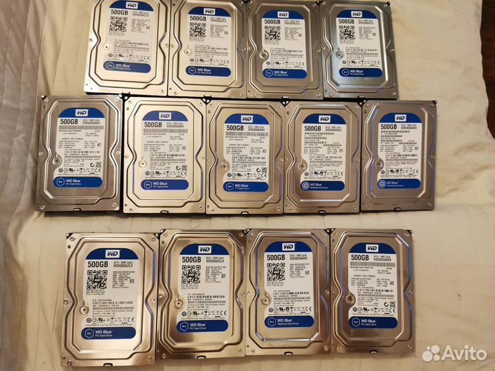 Жёсткие диски Seagate WD - SATA 500gb и 5tb