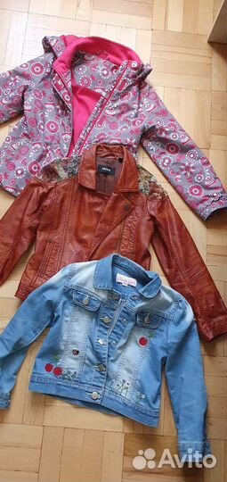 Детские вещи на девочку 7-8 лет (122-128)