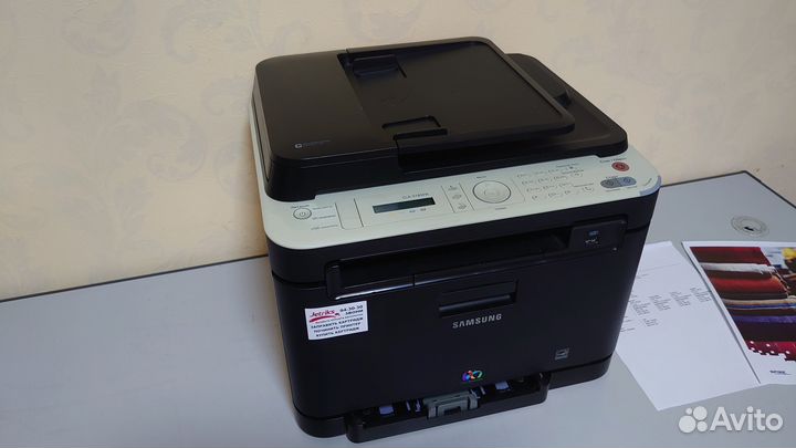 Цветное лазерное мфу Samsung CLX-3185FN
