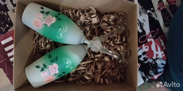 Свадебные бокалы для шампанского