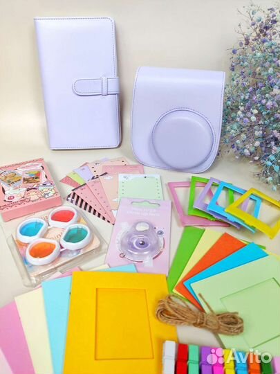Чехол и альбом для instax mini