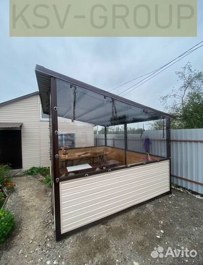 Мягкие окна на террасу