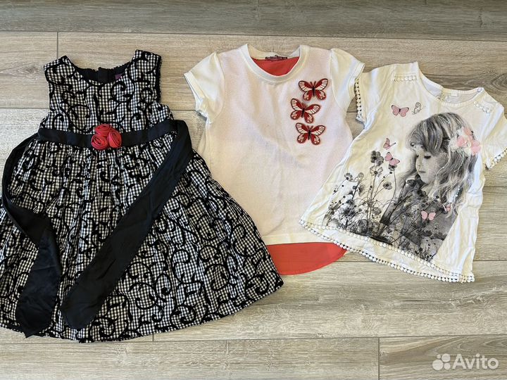 Пакет вещей на девочку 110