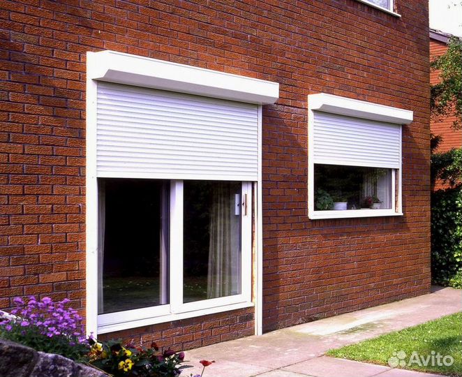 Гаражные секционные ворота рольставни