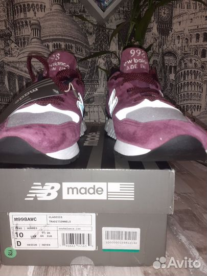 Кроссовки New balance made in usa новые с биркой