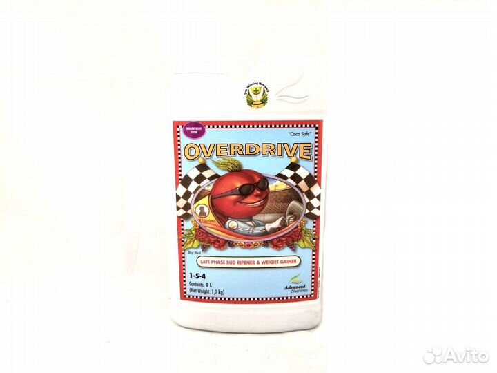 Удобрение Overdrive 1 литр Advanced Nutrients