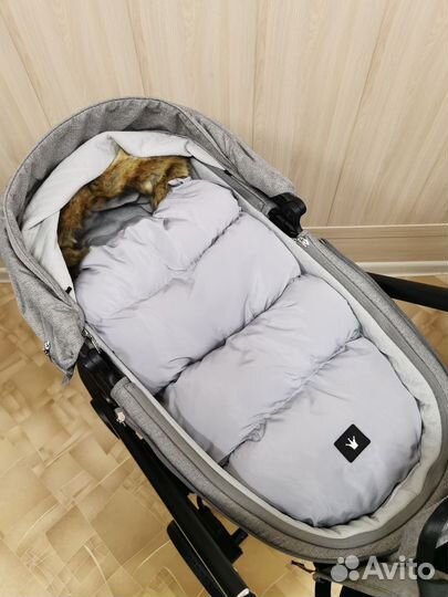 Тёплый конверт Luxmom новый