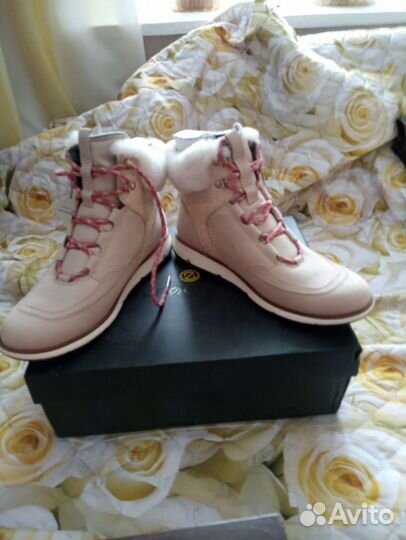 Ботинки 40,5 Cole Haan осень оригинал. Кожа