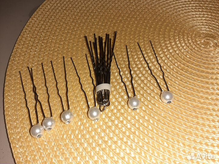 Шпильки для свадебной причёски