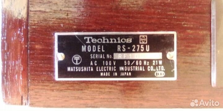 Дека кассетная Technics