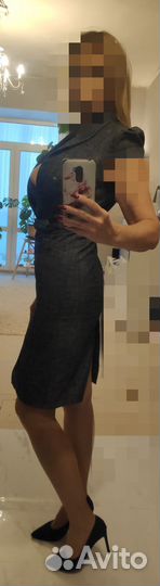 Платье джинсовые футляр 42р