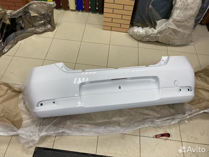 Бампер задний Рено Логан 2014- цвет 369