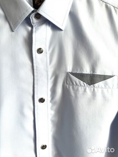 Школьный пиджак +4 рубашки 146см