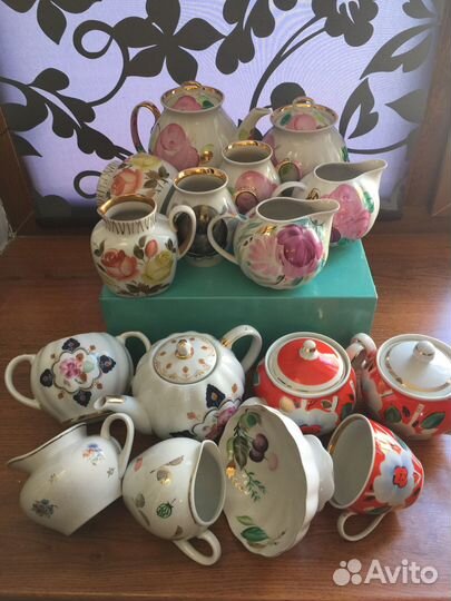 Набор к сервизам лфз, Дулёво, Пролетариц,Полонное