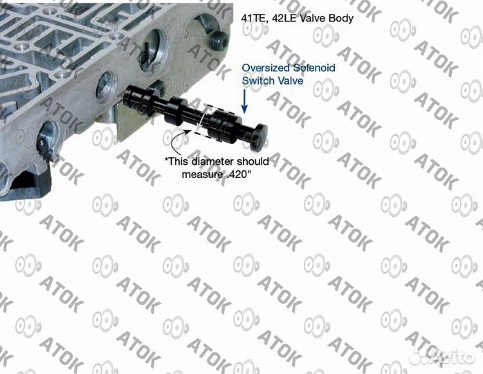 92835-21 клапан A604-68RFE