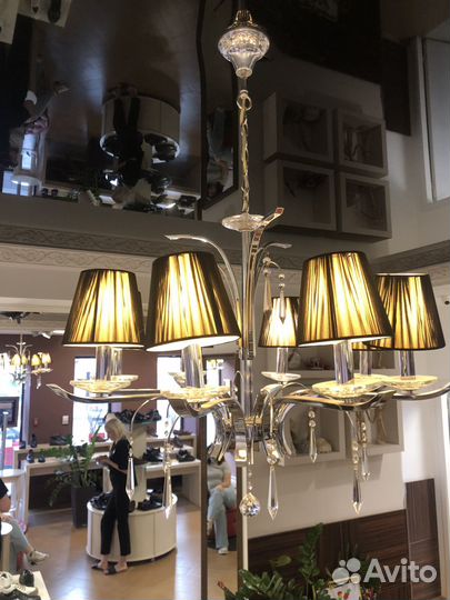 Люстры бу италия