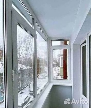 Окна и балконы новые