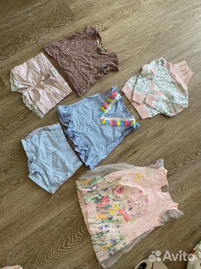 Вещи пакетами на девочку 92-98