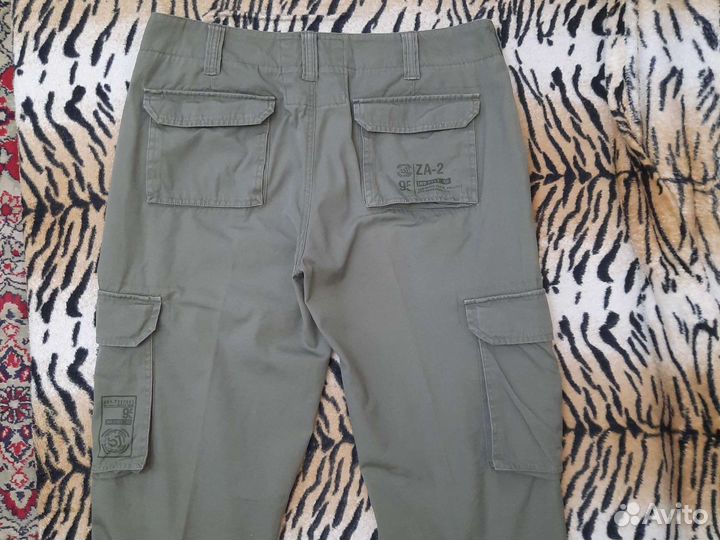 Брюки милитари, карго, (W-34) 50 р