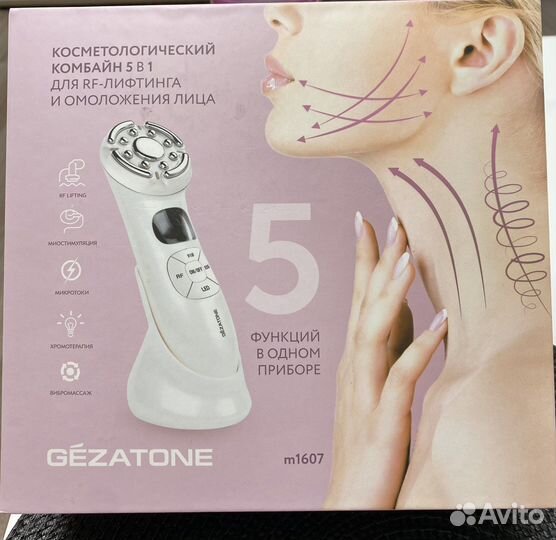 Gezatone новый массажор,микротоки,лифтинг