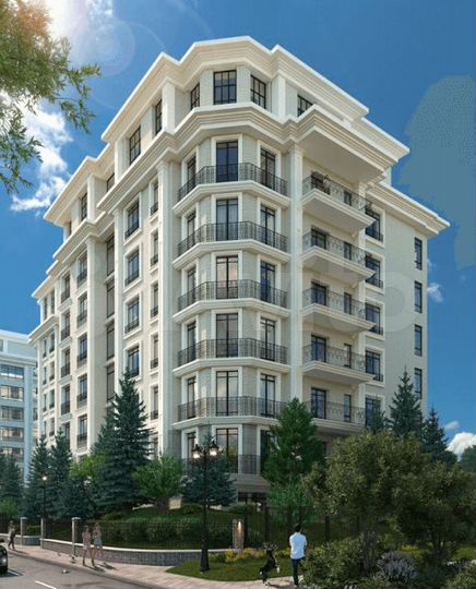 4-к. квартира, 184,6 м², 8/9 эт.