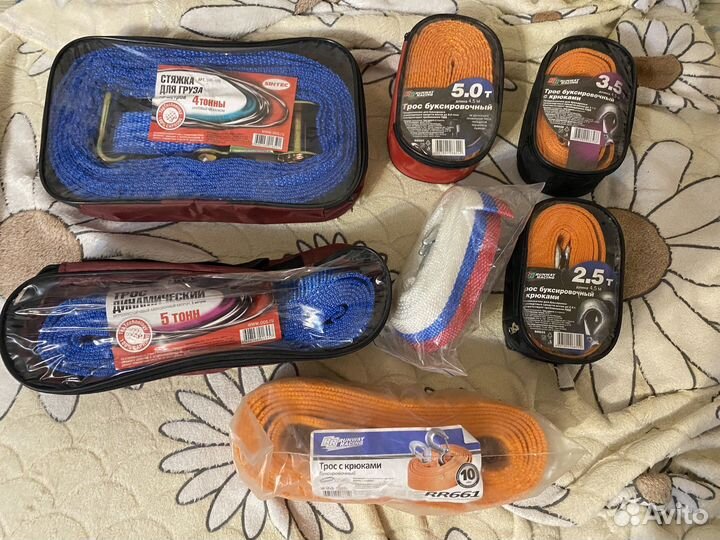 Трос буксировочный, трос динамический, стяжка