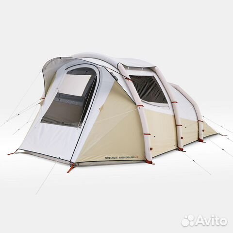 Палатка надувная Quechua Air Seconds 4.1 F&B+насос купить в Москве ...