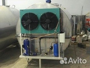 Танк охладитель молока закрытого типа 1000л г694
