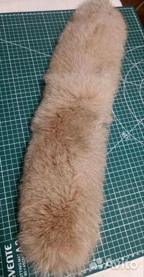 Меховой воротник из песца