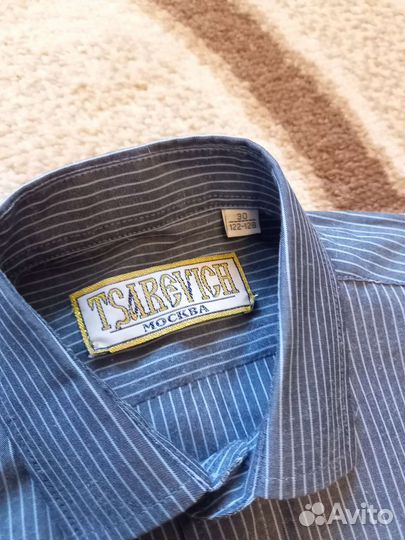 Рубашка белая 140-146