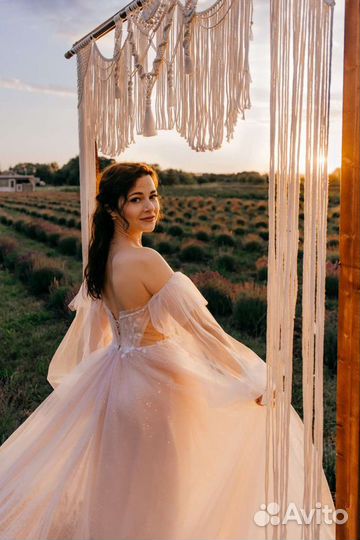 Арка макраме для свадьбы, фотосессии (аренда)