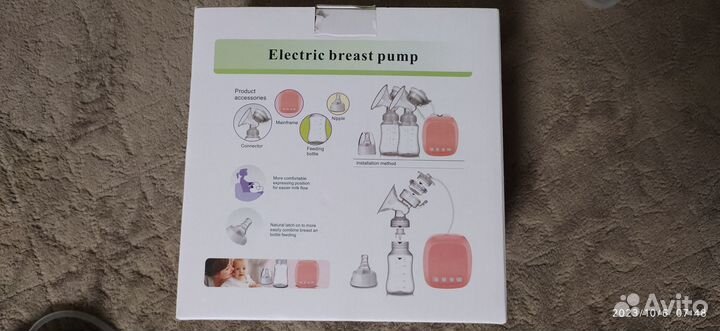 Молокоотсос электрический двойной