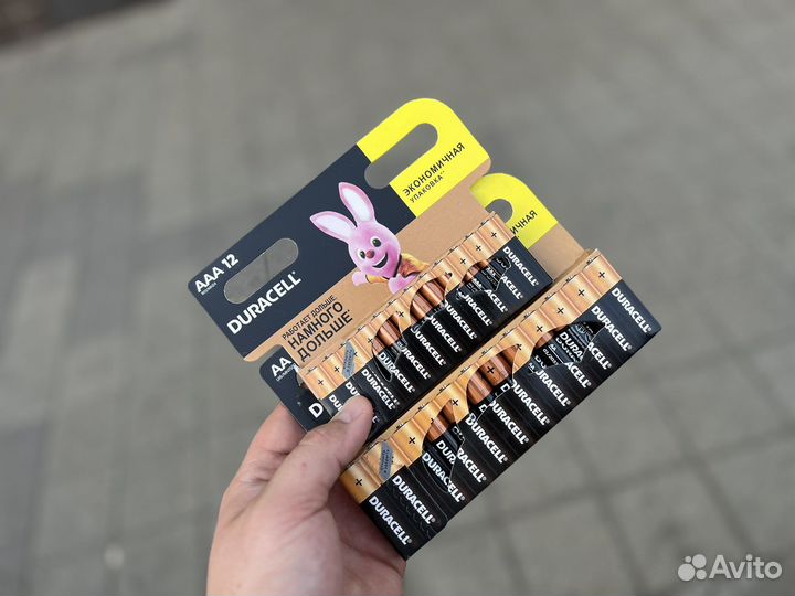 Продажа батареек аа и ааа размеров